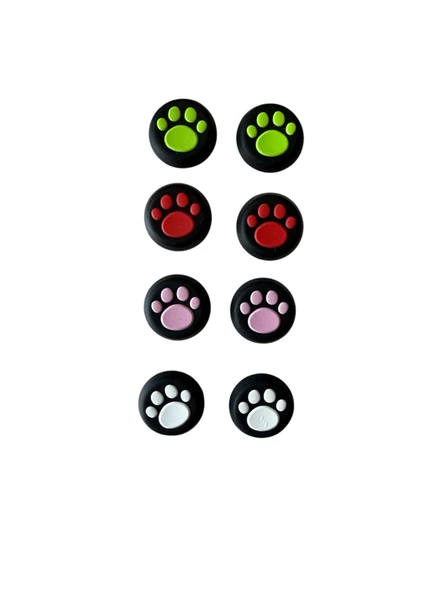 Desenli Ps4 Ps5 Xbox Analog Koruyucu 8li Paket ürün görseli