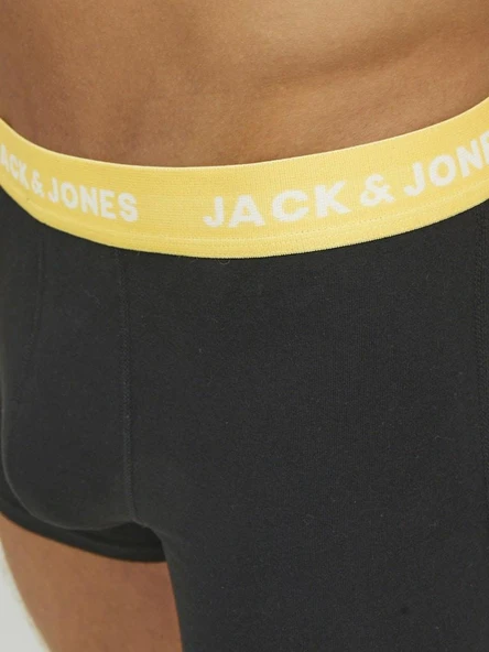 Jack Jones Vıto Solıd 7 Li Paket Erkek Boxer 12230353 - 3