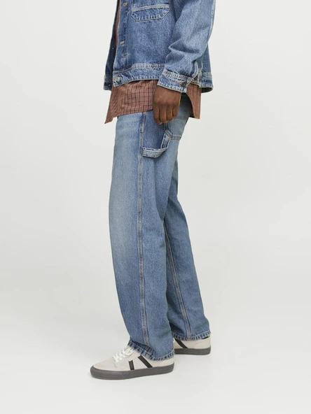 Jack Jones Eddıe Carpenter Sbd Loose Fit Erkek Jean Pantolon 12261926 - 4