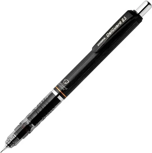 Zebra Delguard 0.5 mm Mekanik Kurşun Kalem Siyah / P-MA85-BK