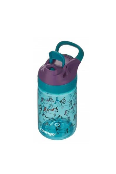 Gizmo Sip Unicorn Tritan Çocuk Suluğu 420ml Mavi - 4