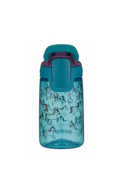 Gizmo Sip Unicorn Tritan Çocuk Suluğu 420ml Mavi - 3