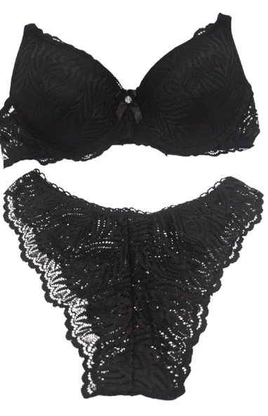 Desteksiz Dantelli Sütyen Takımı ürün görseli