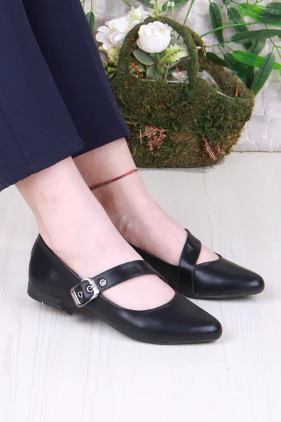 Fort 01-622 Soft Toka Detaylı Rahat Kadın Babet ürün görseli