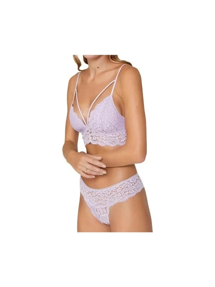 Dantelli Desteksiz Balensiz Bralet Takım ürün görseli