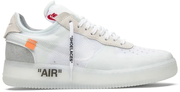 Nike Off-White x Air Force 1 Low 'The Ten' Spor Ayakkabı - 1