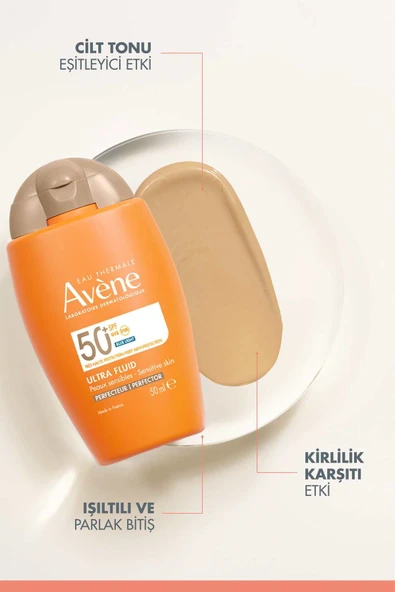 Ultra Fluid Perfector Cilt Tonu Eşitleyici Renkli Güneş Kremi SPF50+ 50ml - 3