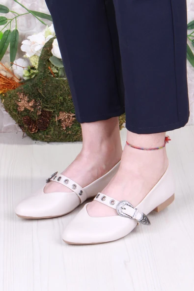 Fort 01-620 Soft Toka Detaylı Rahat Kadın Babet - Resim 7