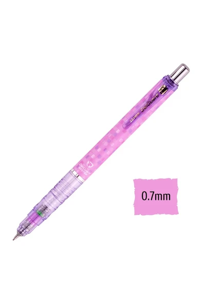 Zebra Delguard Versatil Kalem 0.7 Mm Kareli Mor