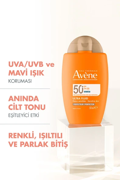 Ultra Fluid Perfector Cilt Tonu Eşitleyici Renkli Güneş Kremi SPF50+ 50ml - 2