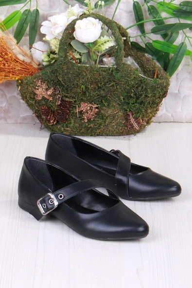 Fort 01-622 Soft Toka Detaylı Rahat Kadın Babet - Resim 3