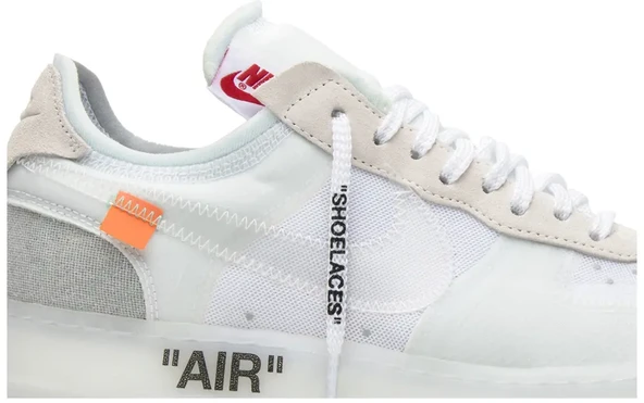 Nike Off-White x Air Force 1 Low 'The Ten' Spor Ayakkabı - 2