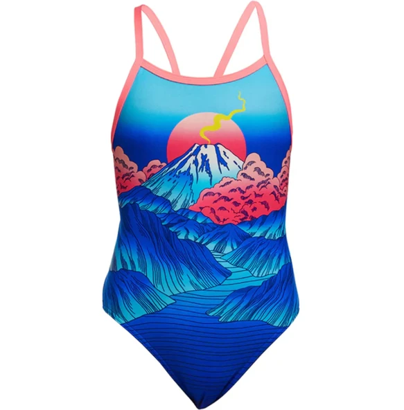 Funkita Smokin Hot Kız Çocuk Mayosu