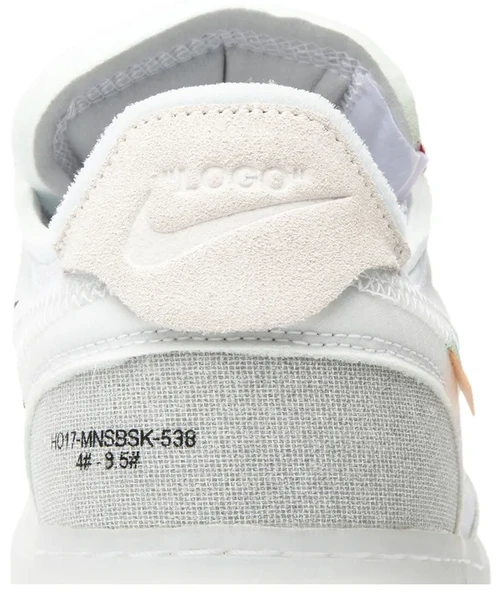 Nike Off-White x Air Force 1 Low 'The Ten' Spor Ayakkabı - 7