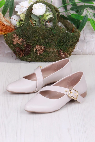 Fort 01-622 Soft Toka Detaylı Rahat Kadın Babet - Resim 9