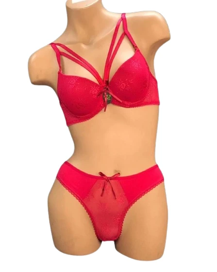 İpek Destekli Çapraz Ipli Sütyen Takımı ürün görseli