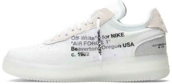 Nike Off-White x Air Force 1 Low 'The Ten' Spor Ayakkabı - 3