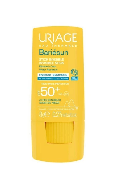Bariesun Invisible Stick Unscented Sensitive Areas Spf50 8 gr
