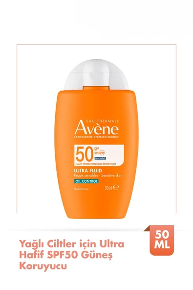 Ultra Fluid Oil Control Yağlı Ciltler İçin Ultra Hafif SPF 50 Güneş Kremi 50ml