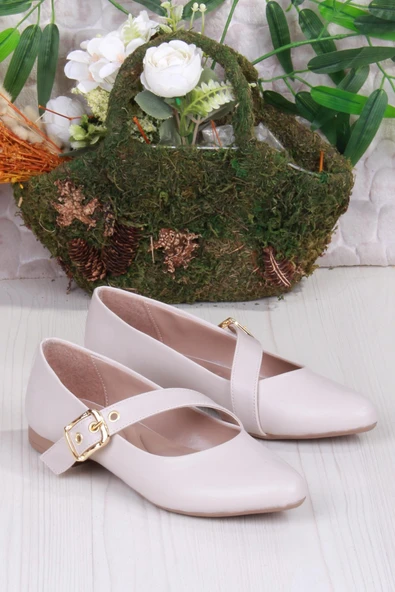 Fort 01-622 Soft Toka Detaylı Rahat Kadın Babet - Resim 8