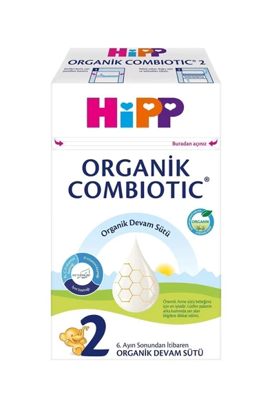 Hipp Organik Combiotic 2 Devam Sütü 600 gr