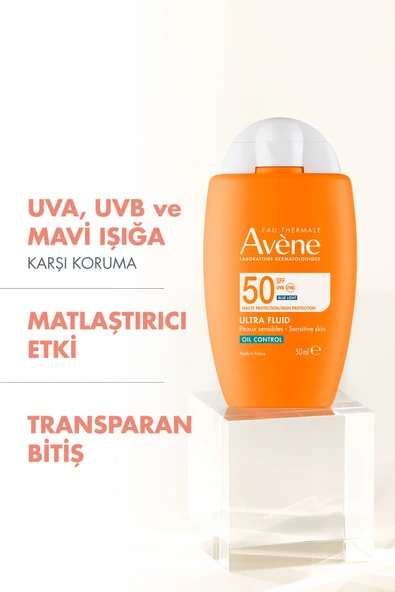 Ultra Fluid Oil Control Yağlı Ciltler İçin Ultra Hafif SPF 50 Güneş Kremi 50ml - 2