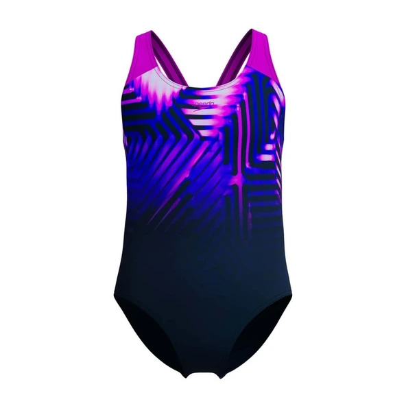 Speedo Kız Çocuk Mayosu Digi Placement