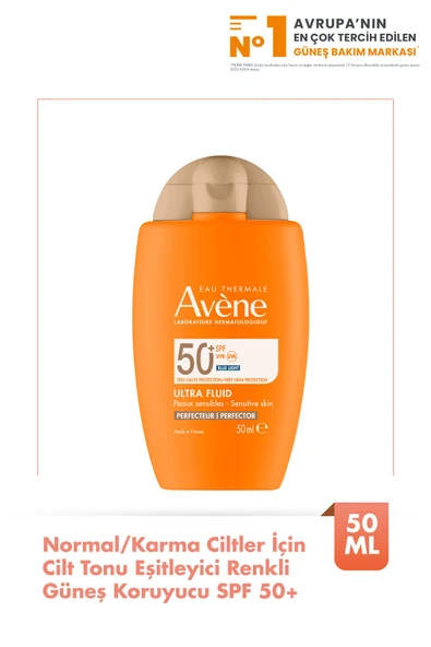Ultra Fluid Perfector Cilt Tonu Eşitleyici Renkli Güneş Kremi SPF50+ 50ml