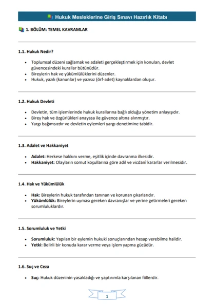 KPSS-A Hukuk Sınavlarına Hazırlık Kitabı (Spiralli) - 2