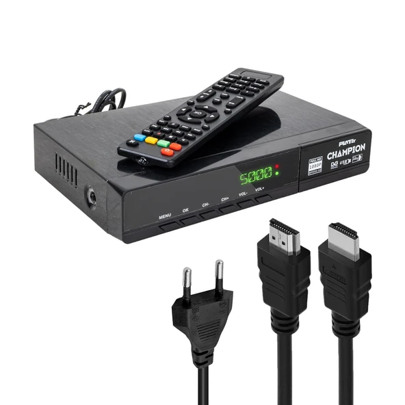 MAGBOX Plato Champion Metal Kasalı Full HD Uydu Alıcısı - 3