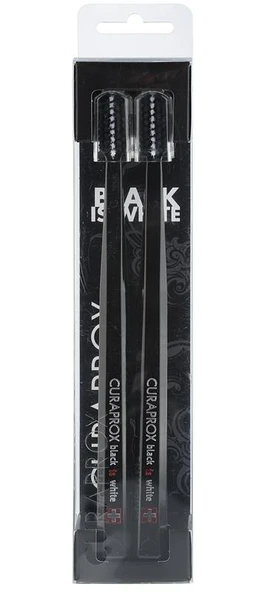 Curaprox Black is White 2'li Diş Fırçası
