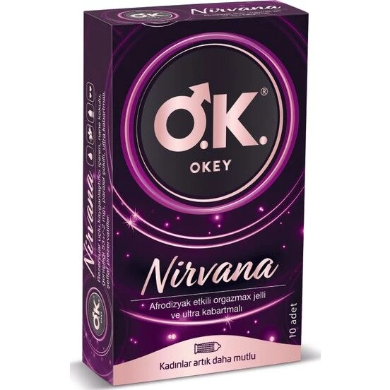 Okey PrezervatifNirvana Hot10'lu 1 Paket