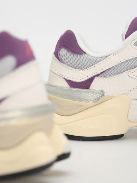 New Balance 9060 White Sea Salt Puple Spor Ayakkabı - 8