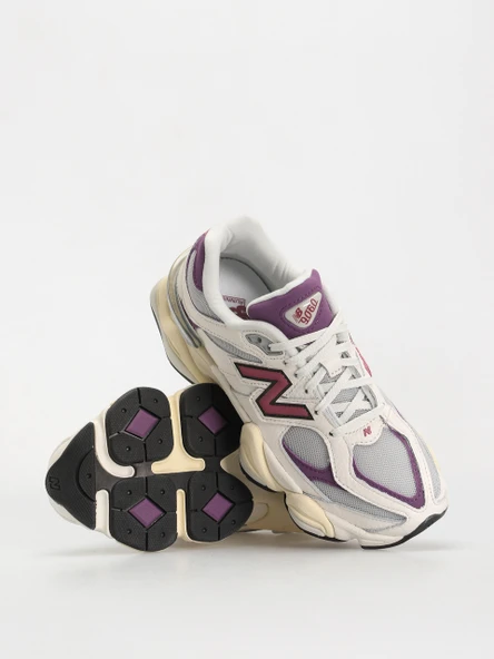 New Balance 9060 White Sea Salt Puple Spor Ayakkabı - 11