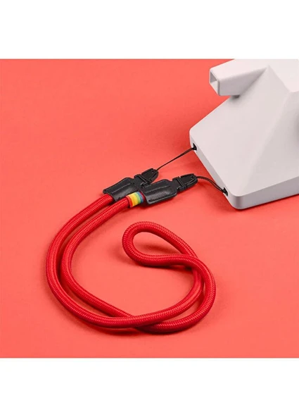 Polaroid Round Kırmızı Kamera Askısı - 2