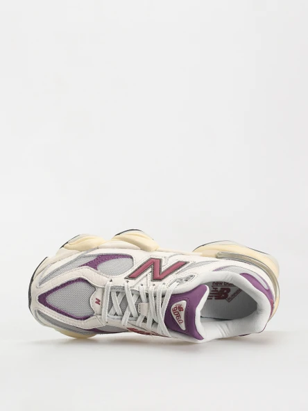 New Balance 9060 White Sea Salt Puple Spor Ayakkabı - 3