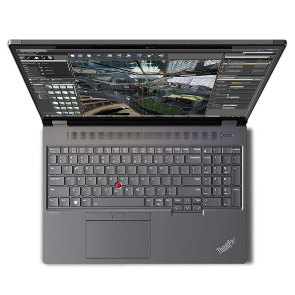 Lenovo Thinkpad Mws P16 Gen2 Intel I9-13980HX 64GB 5600MHZ  2tbssd+2tbssd 8GB/RTX2000ADA 16" Wqxga 165Hz (2560X1600) IPS 500NITS WIN11PRO Taşınabilir Workstation W21FA0003TXW38+ZETTAÇANTA - Resim 3