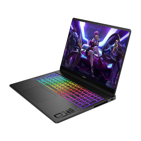 Hp Omen Max 16-AH0010NT Intel Core Ultra 9 275HX 64GB Ddr5 1tb SSD 16GB Nvıdıa RTX5080 16 Inç 2k Wqxga 240Hz 3ms IPS Windows 11 Pro Siyah OB92QREAP13 + Zetta Çanta - Resim 3