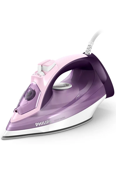 Philips 5000 Serisi Buharlı Ütü 2400W, 180 g Şok Buhar, SteamGlide, 40 g/dk Sürekli Buhar, DST5020/30