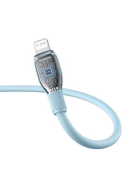 Baseus Pudding Serisi Type-C to Lightning iP Kablosu 20W Hızlı Şarj 1,2m iPhone 14 13 12 11 X uyumlu - 6