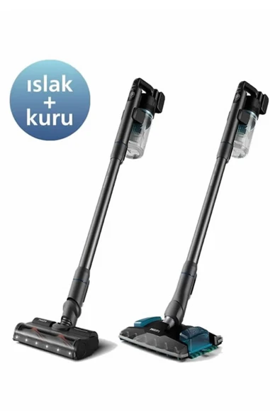 Philips 8000 Serisi Aqua Plus Kablosuz Dik Süpürge, 25.2 V, 80 dk'ya kadar Çalışma Süresi, XC8053/01