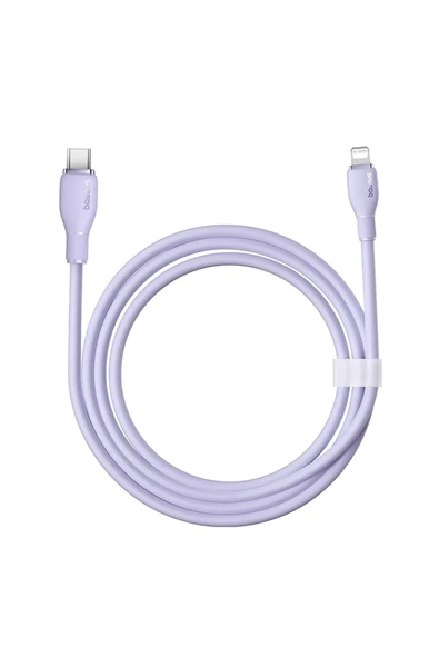 Baseus Pudding Serisi Type-C to Lightning iP Kablosu 20W Hızlı Şarj 1,2m iPhone 14 13 12 11 X uyumlu - 5
