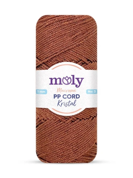 Angel Çanta Aksesuar Moly Yarn 200 Gr Simli Polyester Makrome No:205 ürün görseli 1