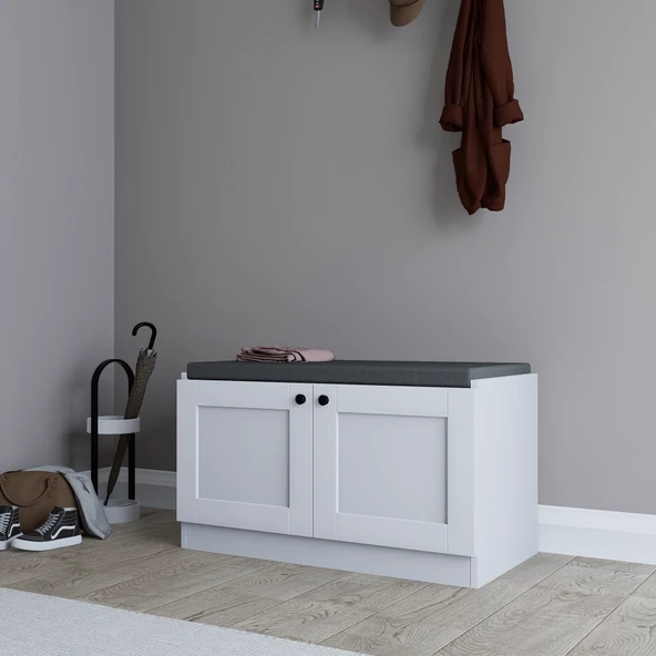 Midoser Lucas Ayakkabılık/bench ( Minder Dahil)