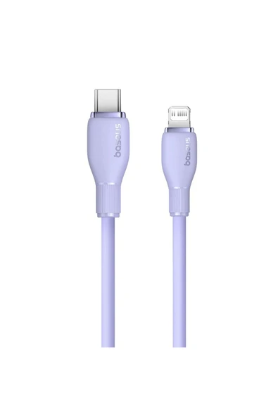 Baseus Pudding Serisi Type-C to Lightning iP Kablosu 20W Hızlı Şarj 1,2m iPhone 14 13 12 11 X uyumlu - 2