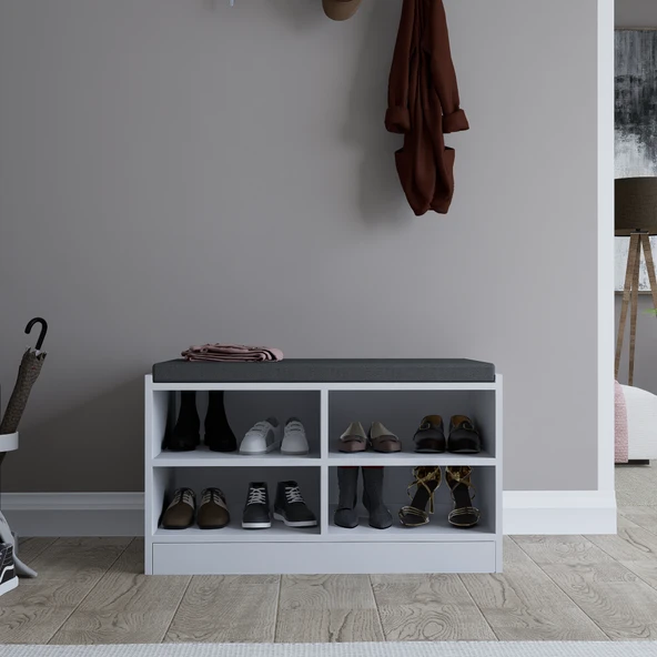 Midoser Lucas Ayakkabılık/bench ( Minder Dahil) - 4