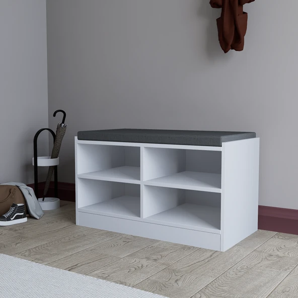 Midoser Lucas Ayakkabılık/bench ( Minder Dahil) - 3