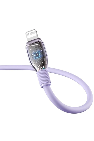 Baseus Pudding Serisi Type-C to Lightning iP Kablosu 20W Hızlı Şarj 1,2m iPhone 14 13 12 11 X uyumlu - 4