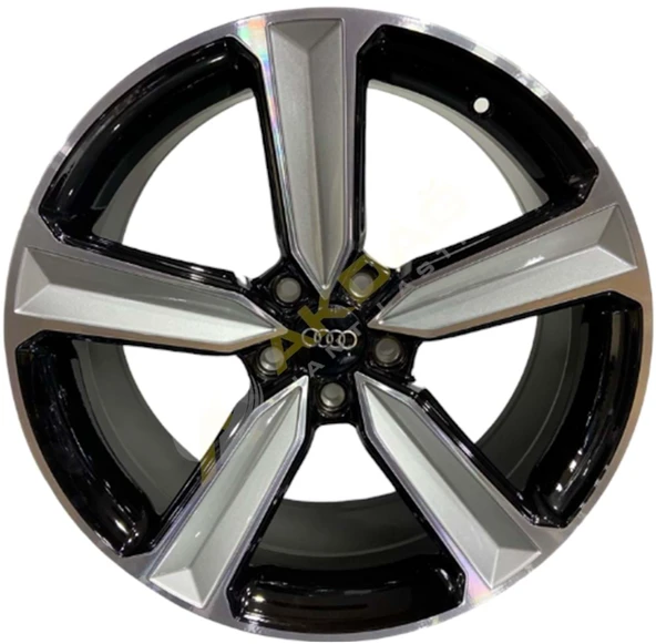 Audi Uyumlu BabaYaga-27 9.0X20 5X112 ET35 66.45 Black Diamond Jant
