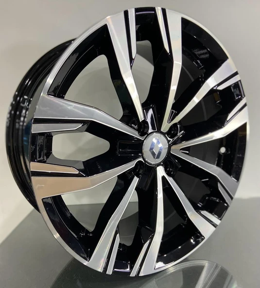 7.5X17 PCD 5X114.3 EMR DY-747 Black Diamond ET40 66.1 Jant